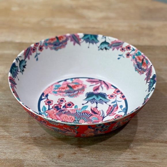 Anthropologie Alexandra Farmer The Flock Melamine Serving Bowl, Sold Out - Picture 1 of 7